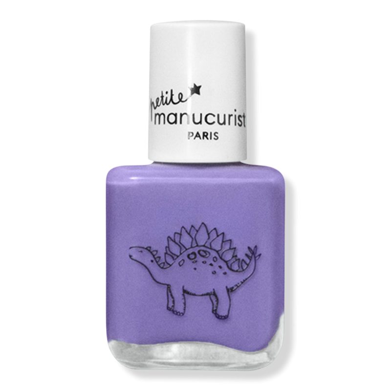 Petite Kids Nail Polish, Washable & Kid-Friendly - Hector the Stegosaurus (a soft and creamy purple)