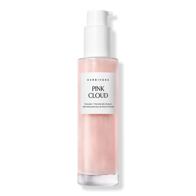 PINK CLOUD Rosewater + Tremella Creamy Jelly Cleanser