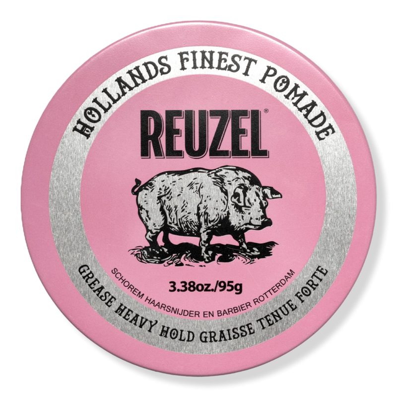 Pink Grease Pomade Oil-Based Strong Hold