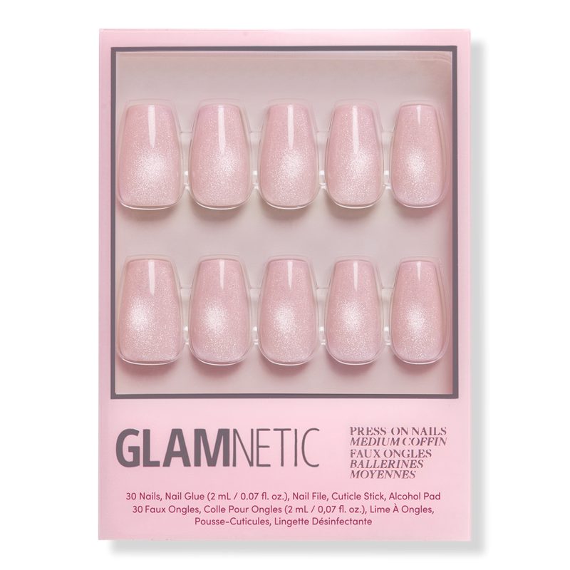 Pink Secret Press-On Nails