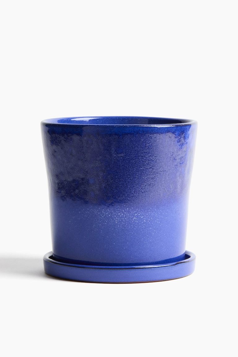 Plant Pot and Saucer