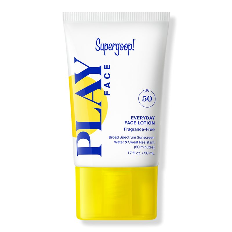 PLAY Everyday Face Lotion SPF 50 Fragrance-Free Sunscreen