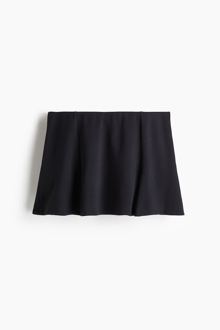 Pleated Scuba Skort