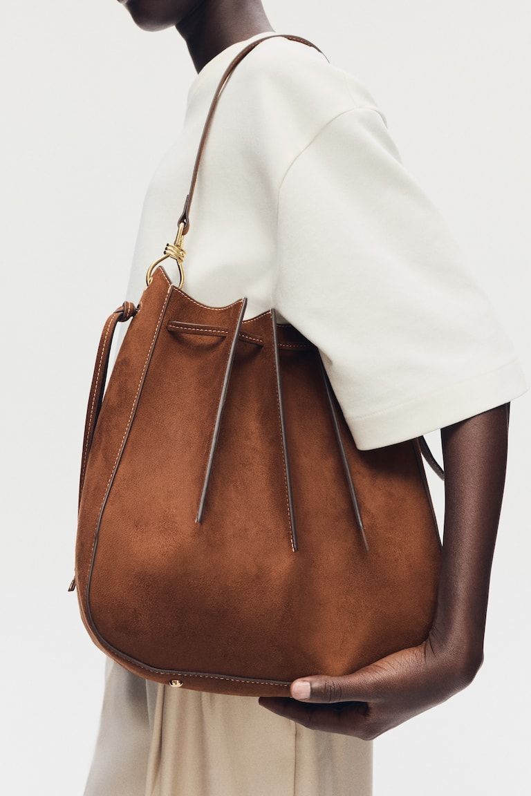 Pleated Shoulder Bag