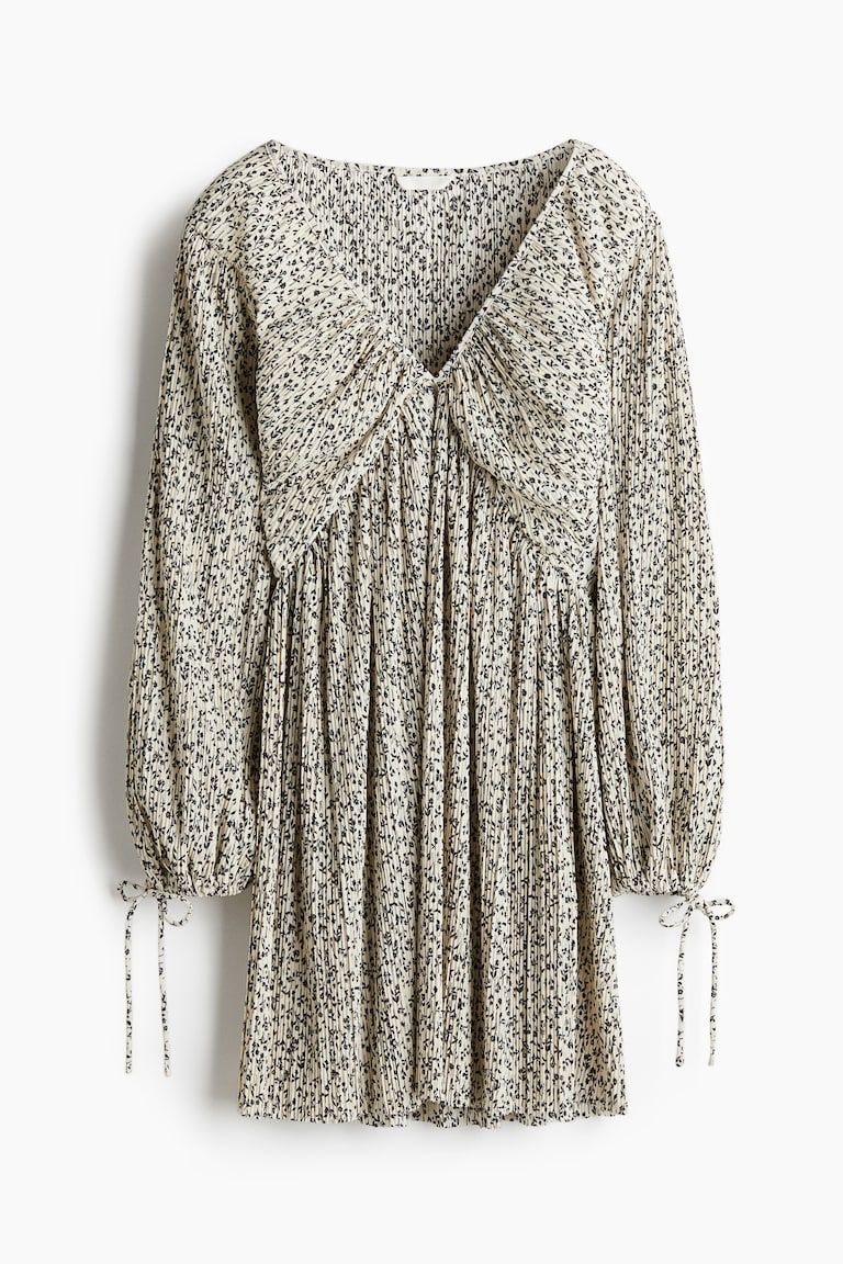 Plissé Dress