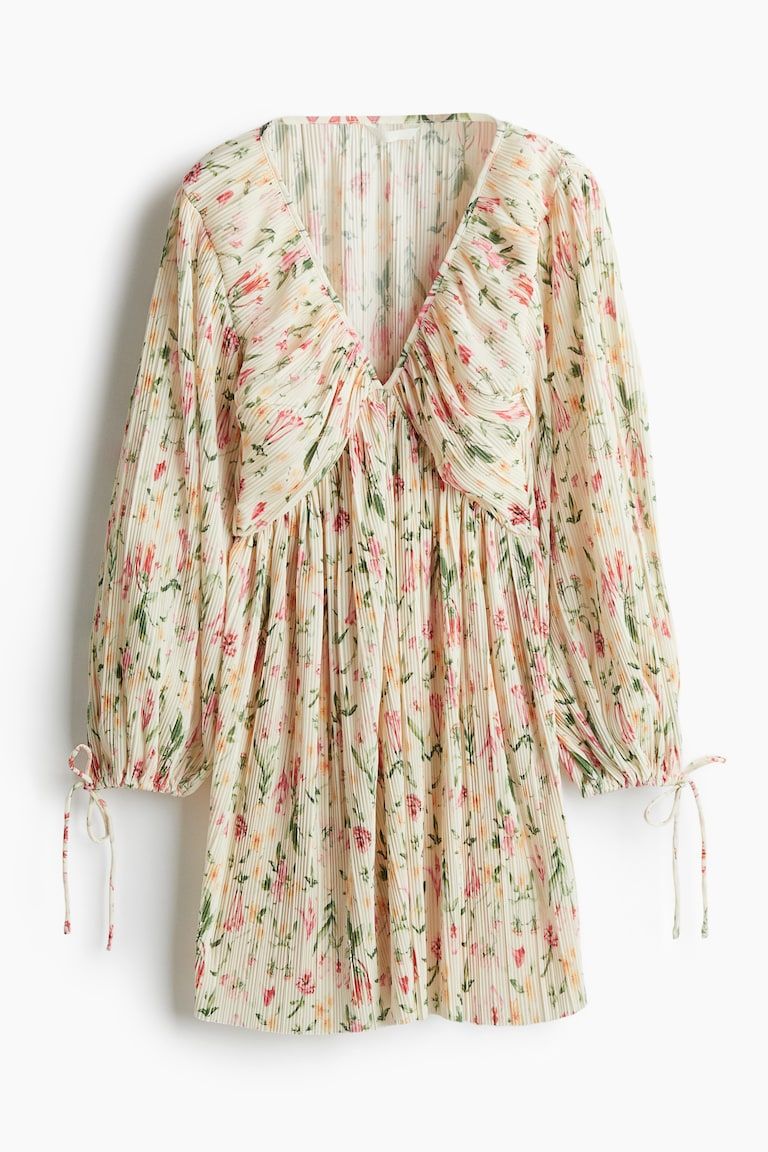 Plissé Dress
