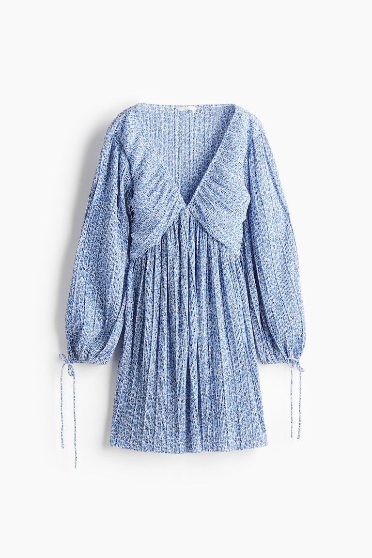 Plissé Dress