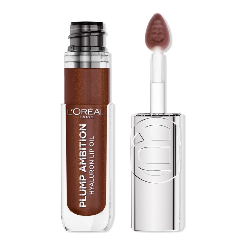 Plump Ambition Hyaluron Lip Oil 24HR Care with Hyaluronic Acid - La Nuit Sparkle 510
