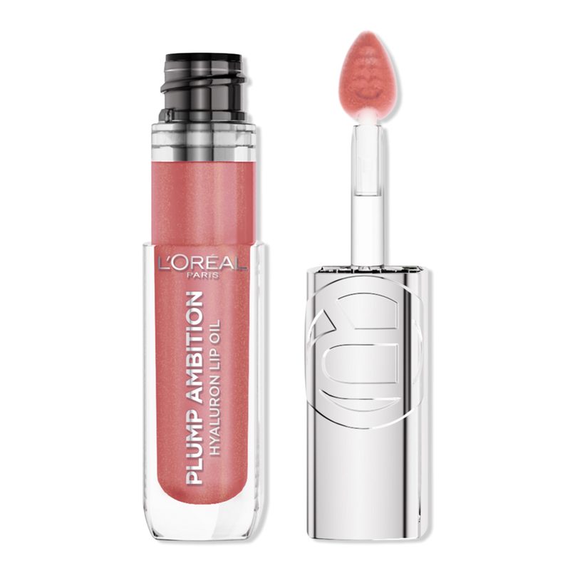 Plump Ambition Hyaluron Lip Oil 24HR Care with Hyaluronic Acid - Nude Macaron 650