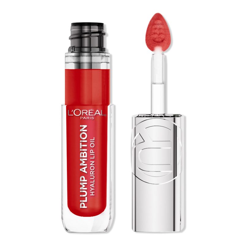 Plump Ambition Hyaluron Lip Oil 24HR Care with Hyaluronic Acid - Rouge In Love 380