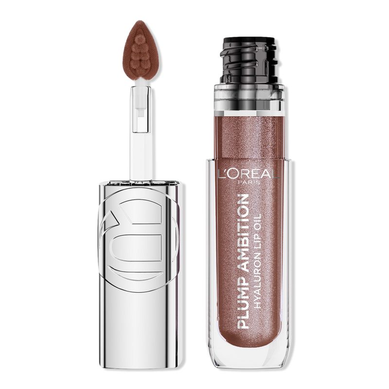 Plump Ambition Hyaluron Lip Oil Shimmer - Mauve Lights