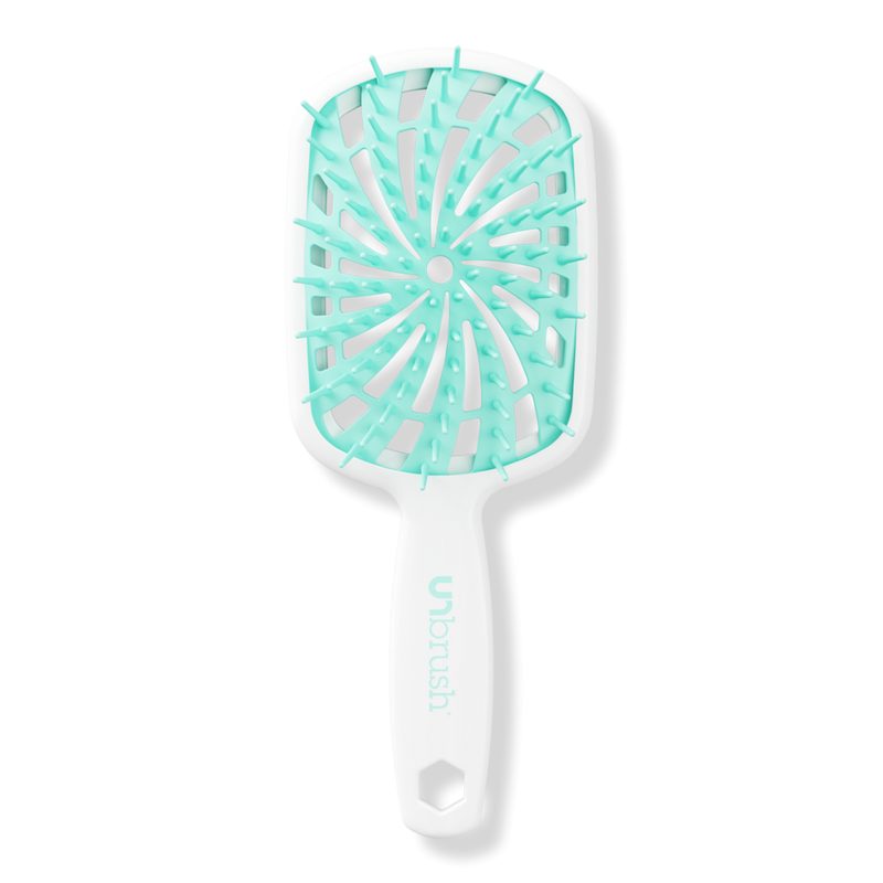 Plus Detangling Hair Brush - Fine & Fragile Hair - Mint Swirl