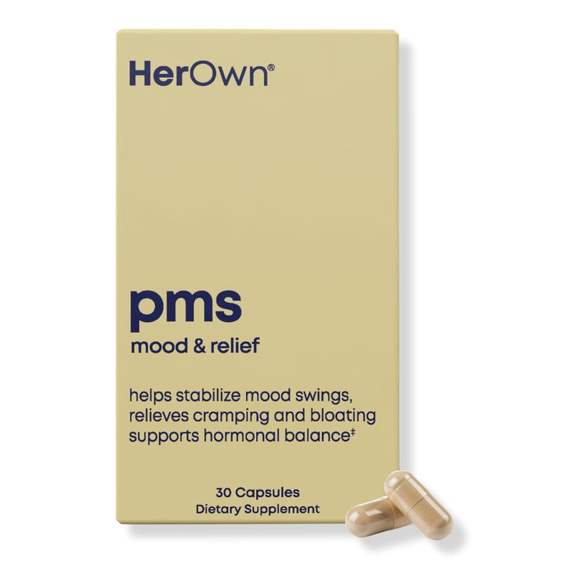 PMS Capsules: Helps Stabilize Mood Swings, Relieves Cramping and Bloating