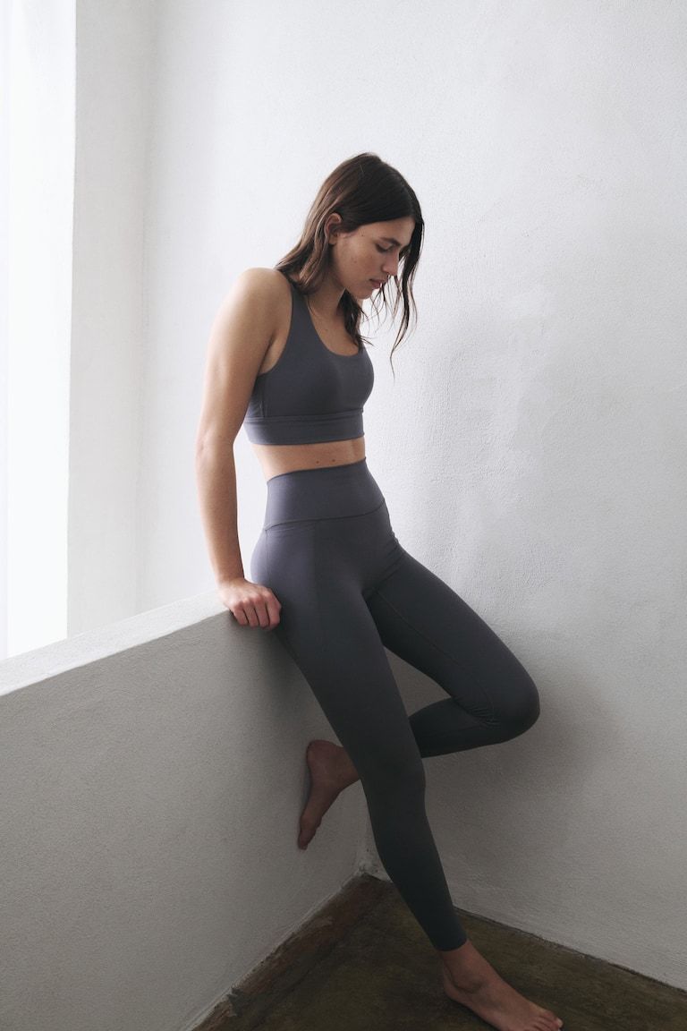 Pocket-Detail Sports Leggings with SoftMove™