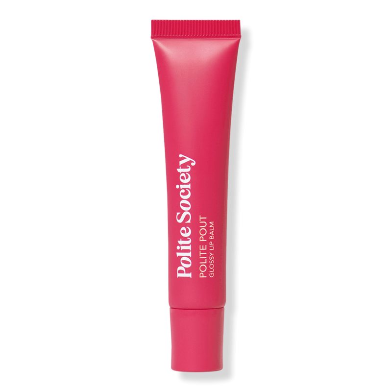 Polite Pout Glossy Lip Balm - Strawberry Glaze