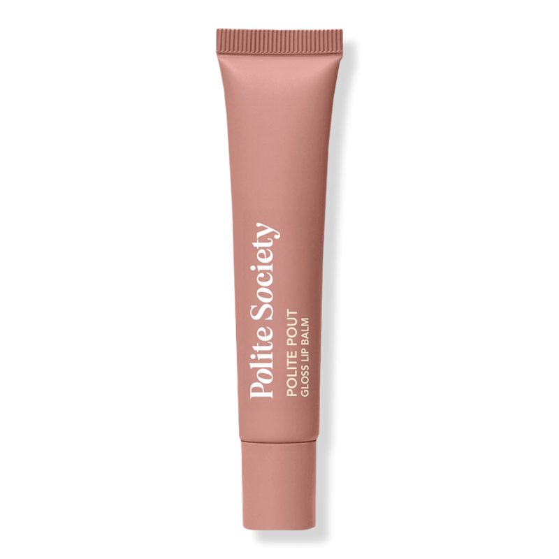 Polite Pout Glossy Lip Balm - Tiramisu