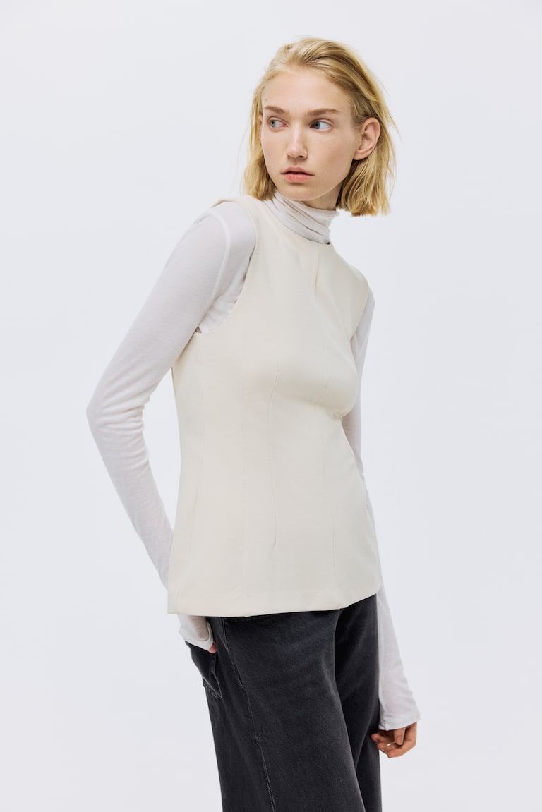 Ponte Peplum Top