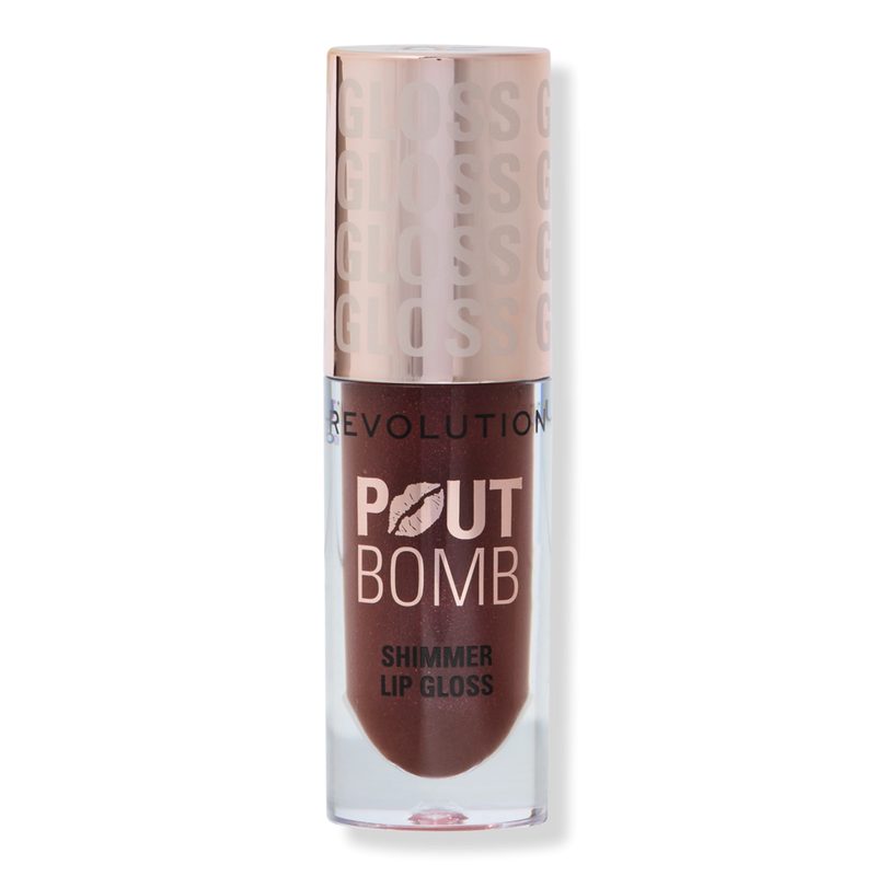 Pout Bomb Shimmer Gloss - Chocolate Sparkle