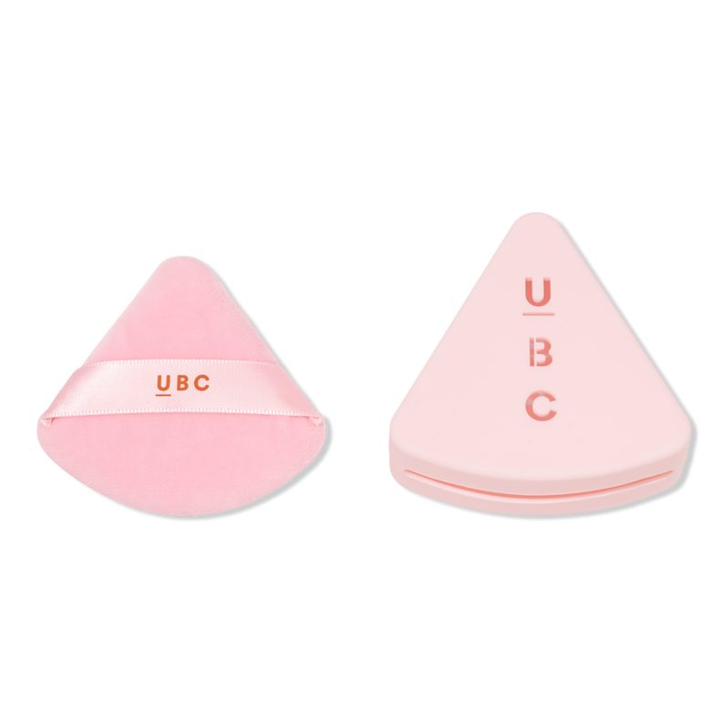 Powder Puff with Travel Case