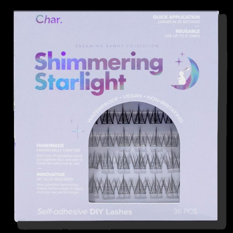 Pre-Glued Reusable Lashes Dreaming Bunny Collection - Shimmering Starlight