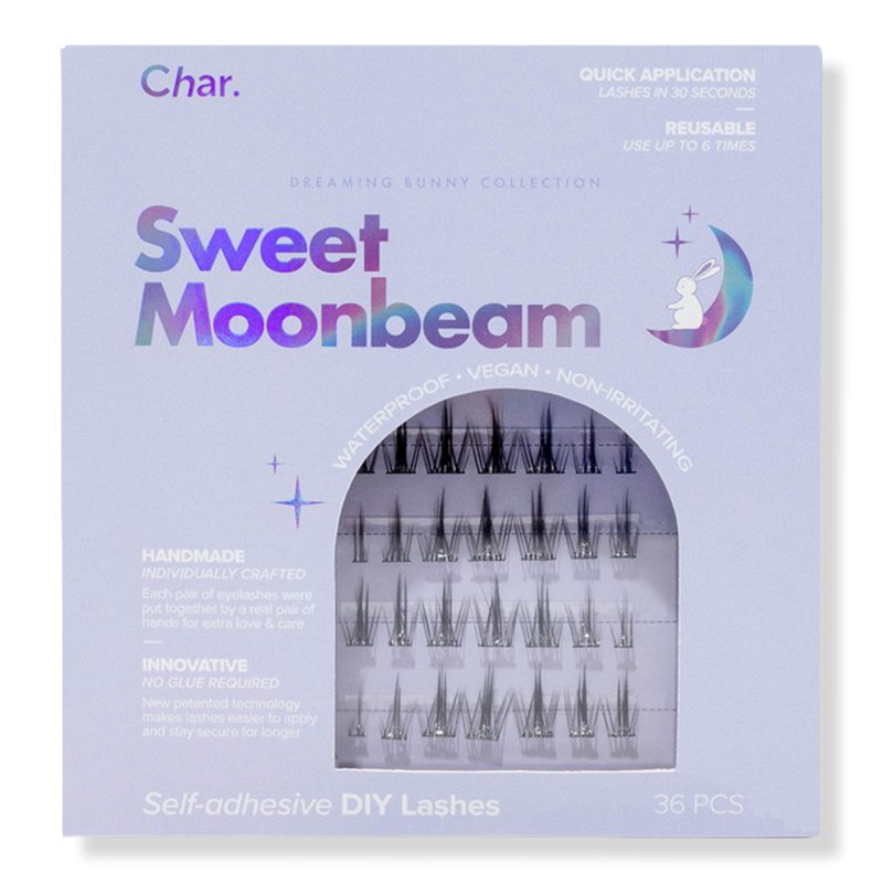 Pre-Glued Reusable Lashes Dreaming Bunny Collection - Sweet Moonbeam