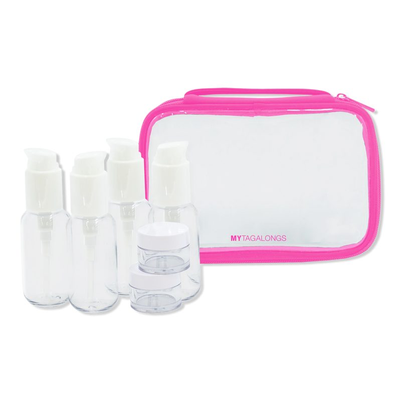 Premium Travel Bottles with Carrying Case