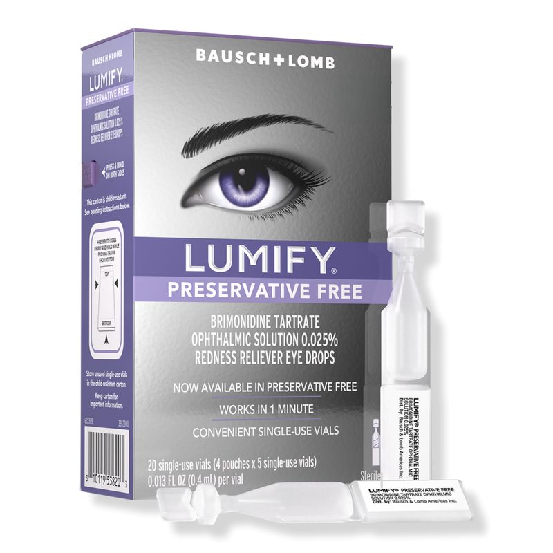 Preservative Free Redness Reliever Eye Drops