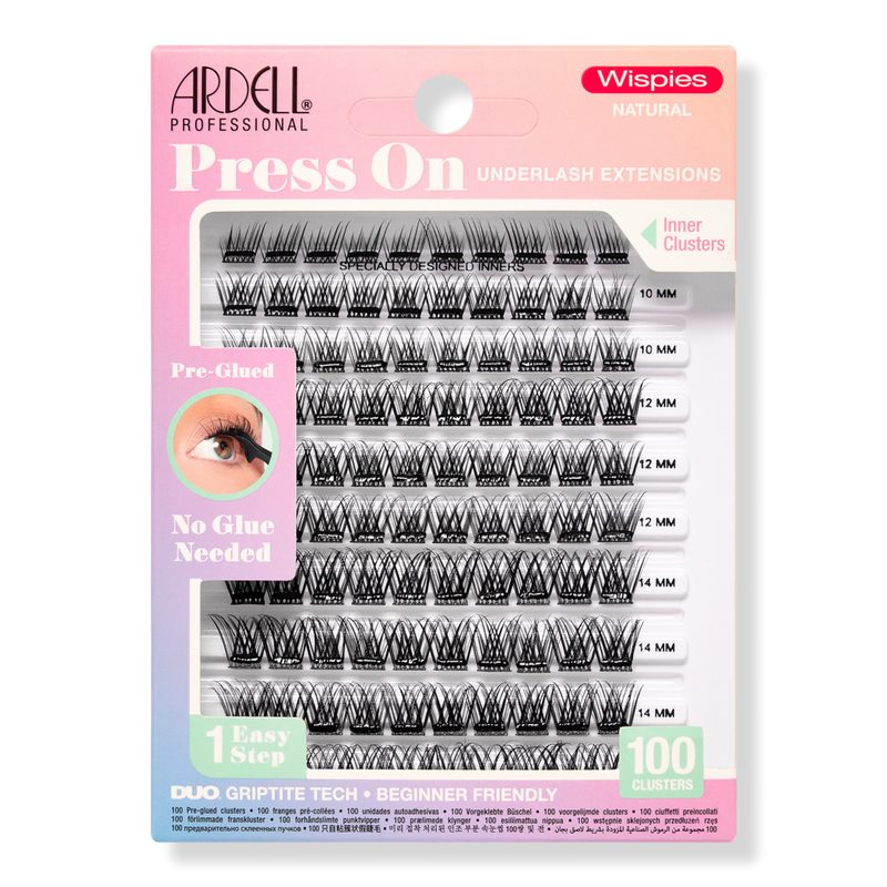 Press On Pre-Glued Lashes Wispies