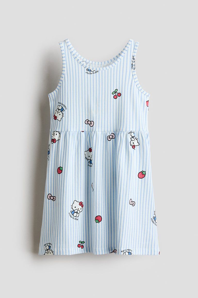 Printed Cotton Dress