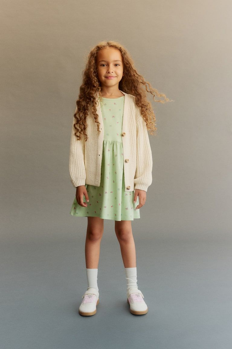 Printed Cotton Dress
