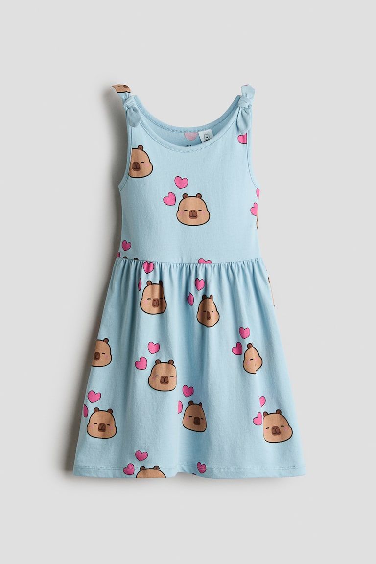 Printed Cotton Dress