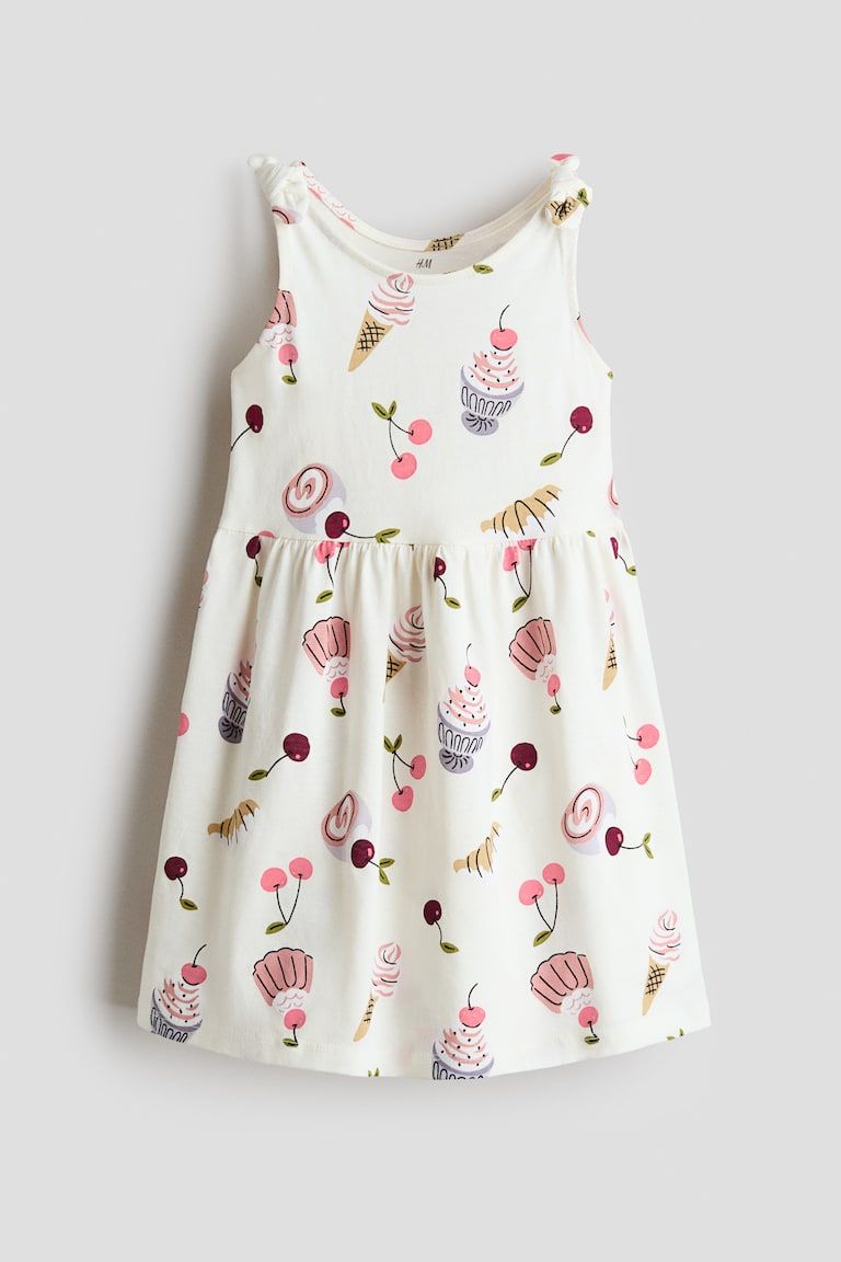 Printed Cotton Dress