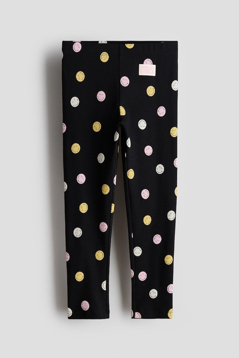 Printed Cotton Leggings