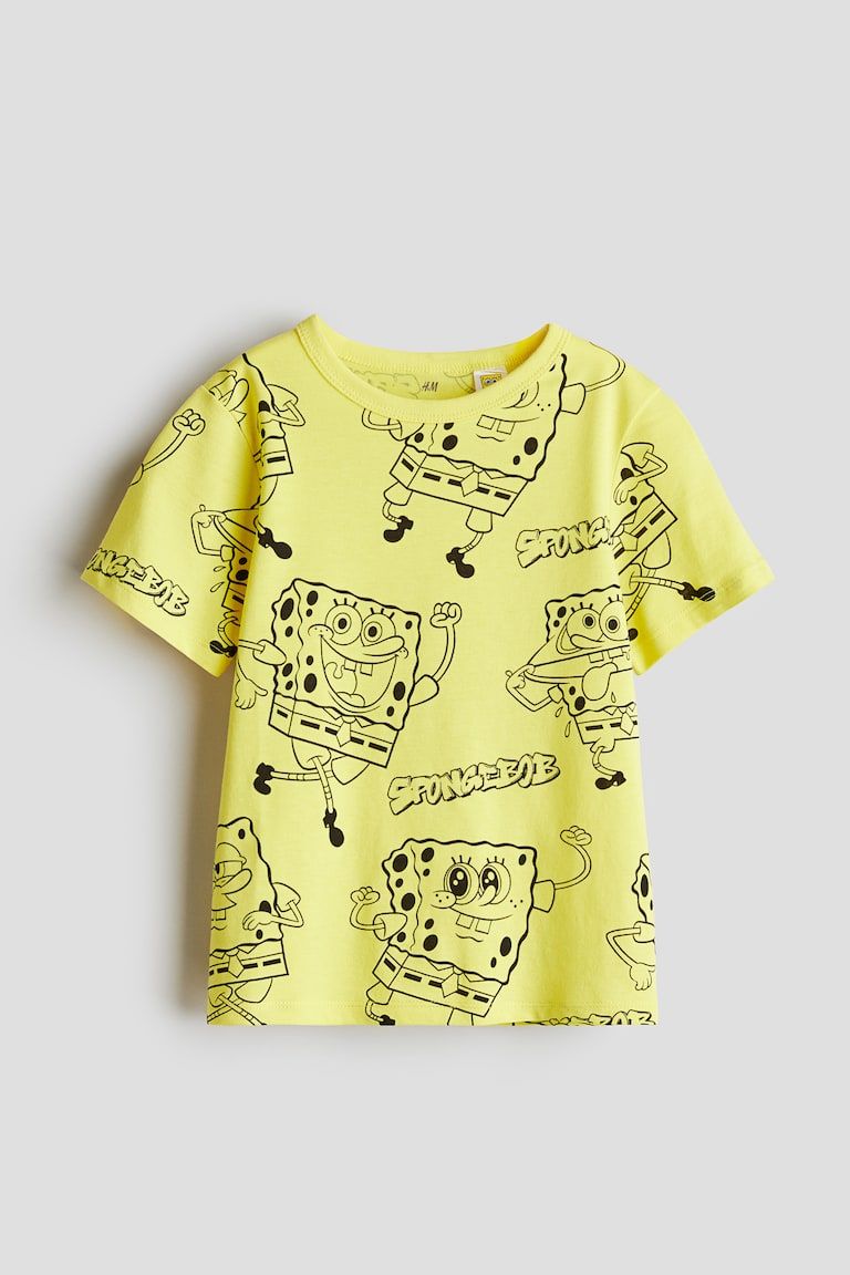 Printed Cotton T-shirt