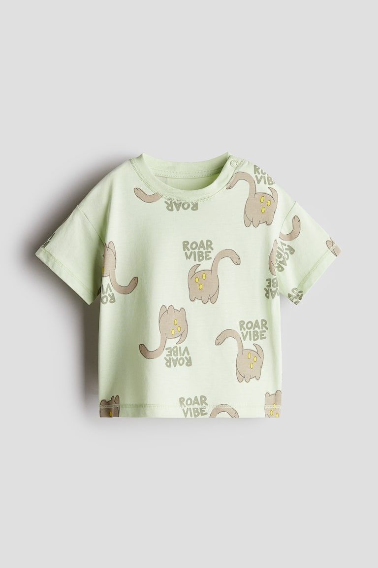 Printed Cotton T-Shirt