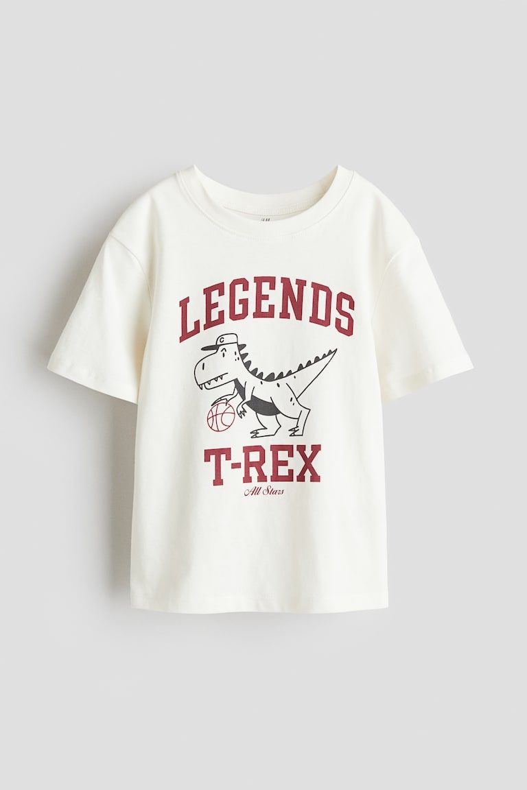 Printed Cotton T-Shirt