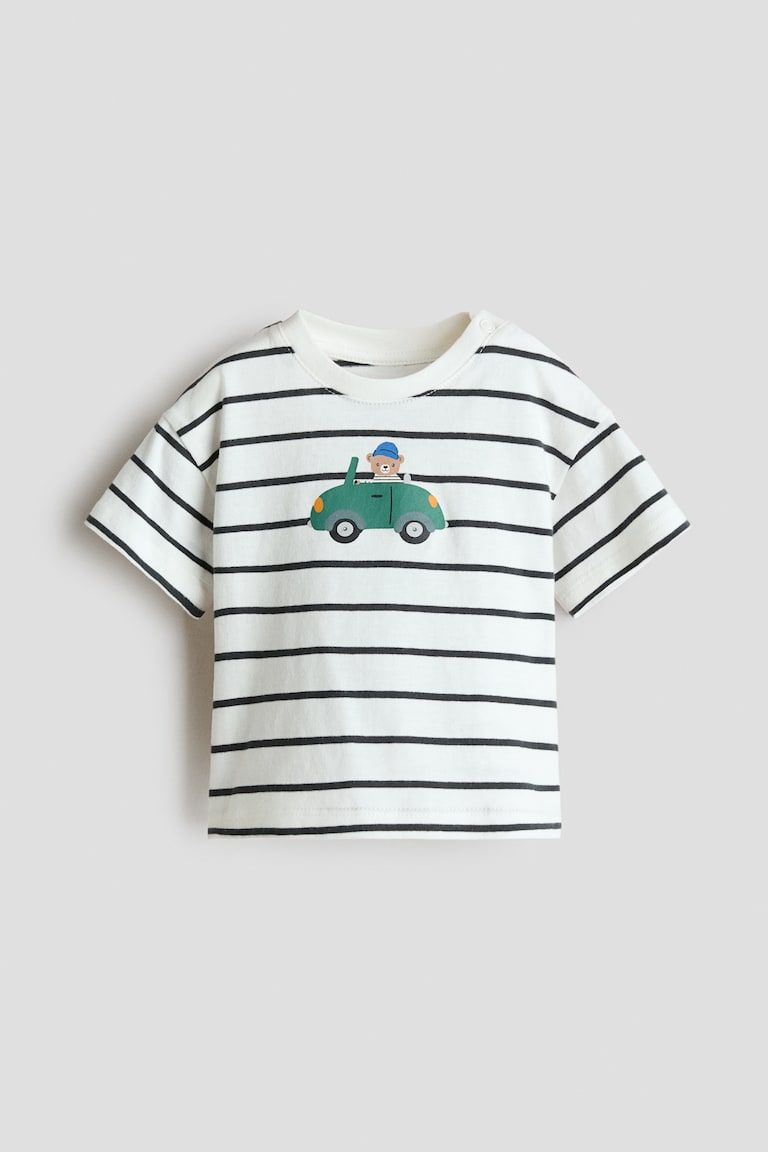 Printed Cotton T-Shirt