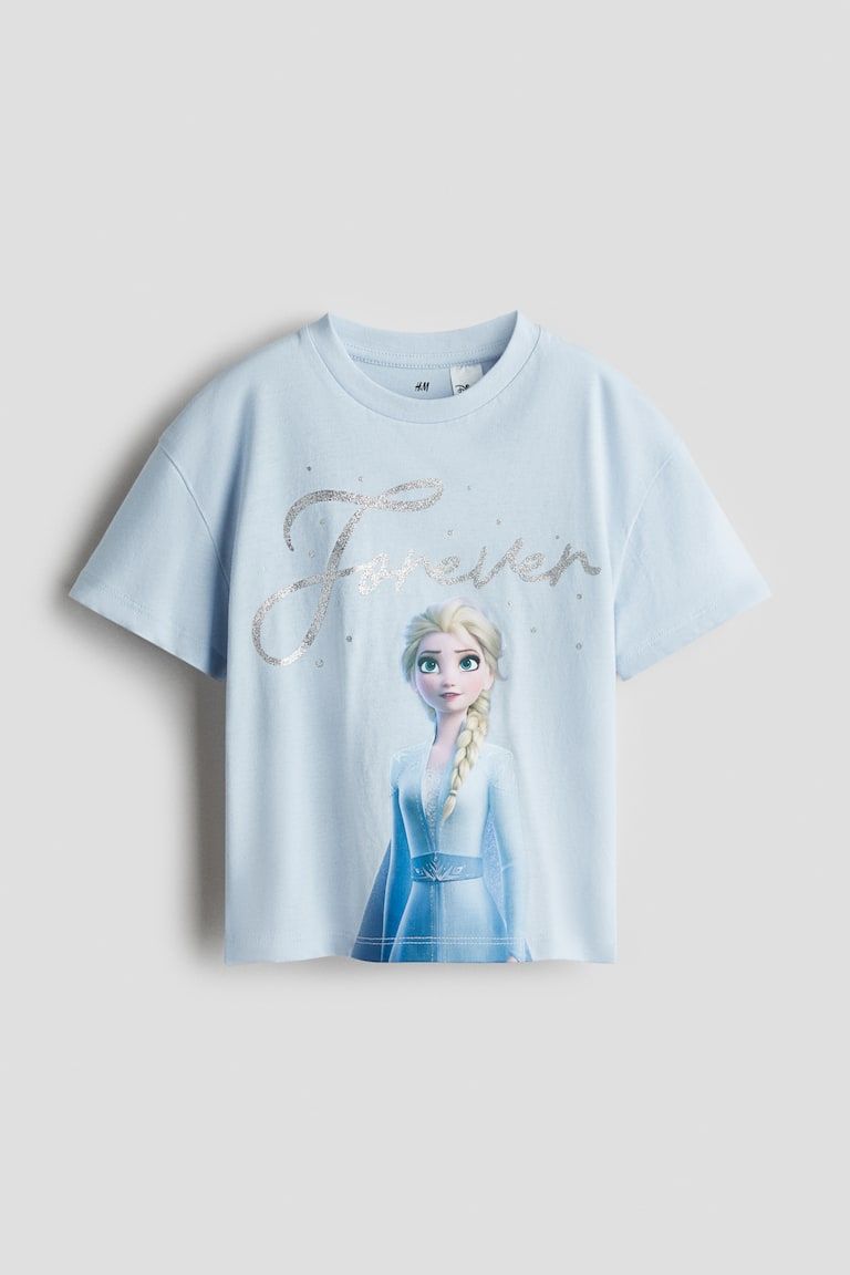 Printed Cotton T-Shirt