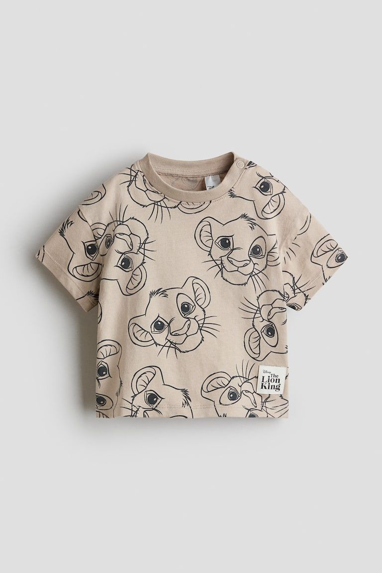 Printed Cotton T-Shirt