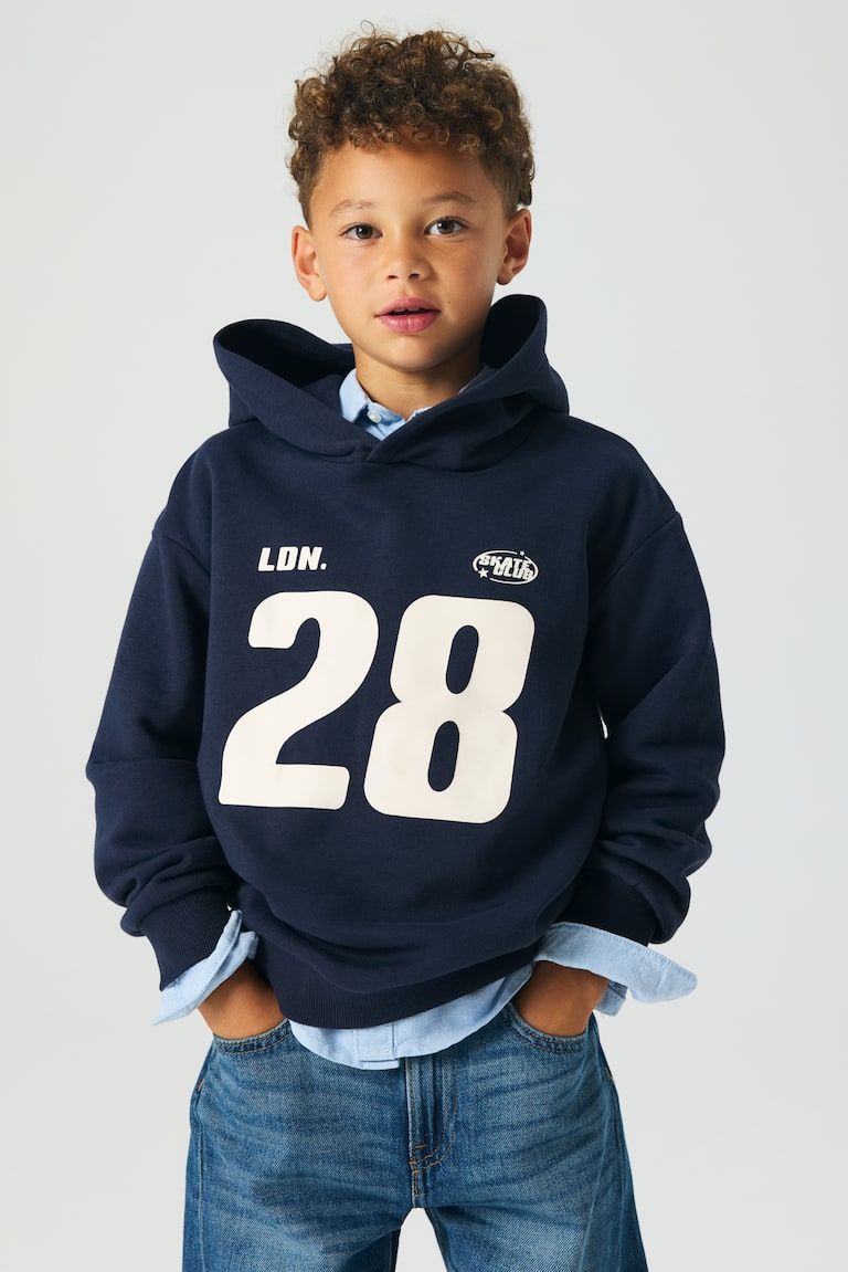 Printed Hoodie