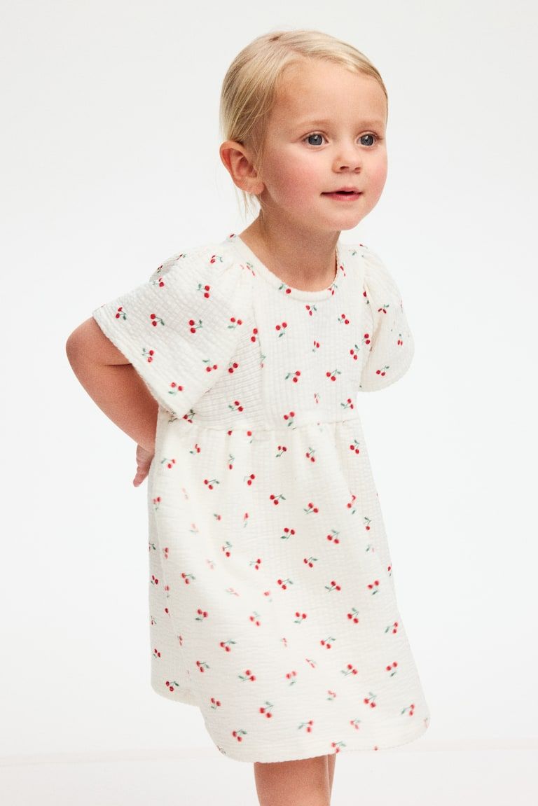 Printed Jersey Dress