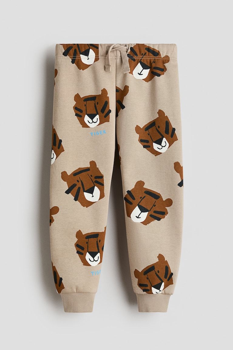 Printed Joggers