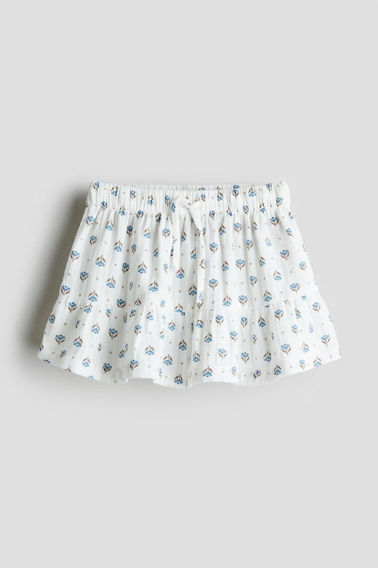 Printed Muslin Skirt