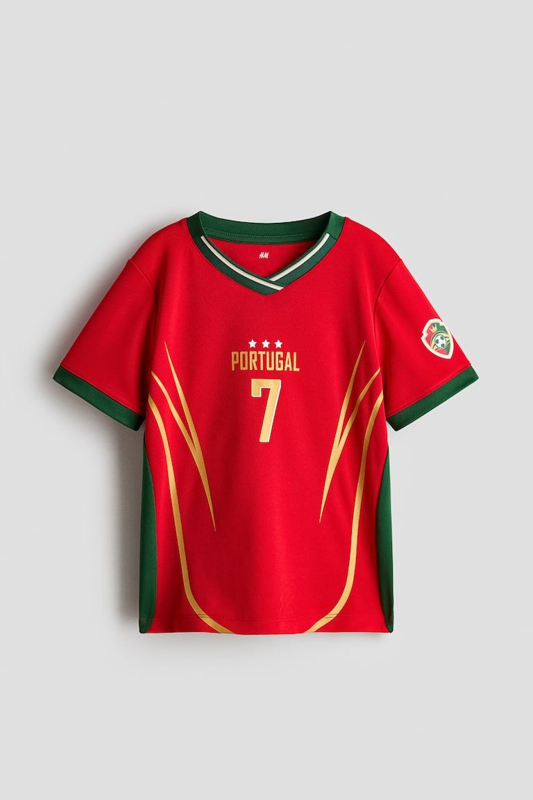 Printed Soccer Shirt