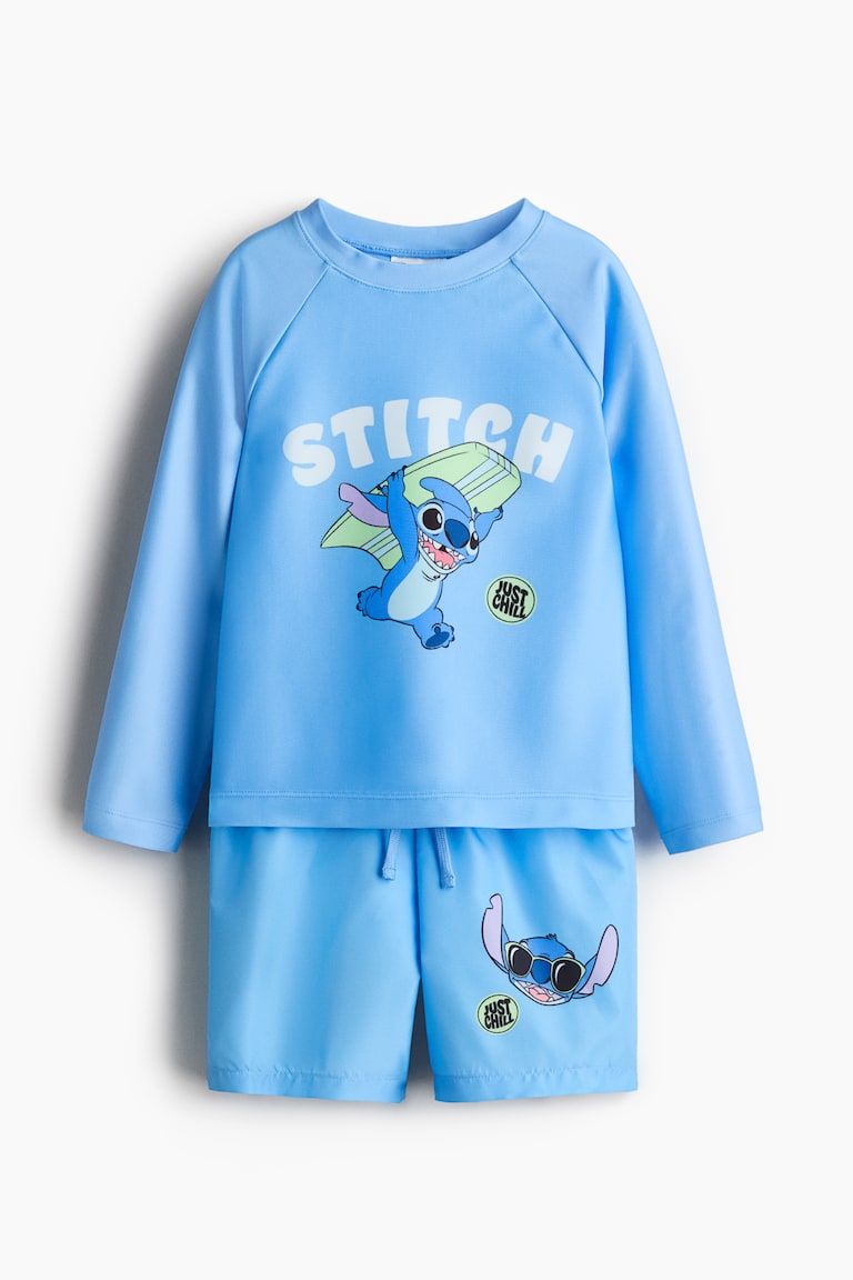 Printed Swim Set