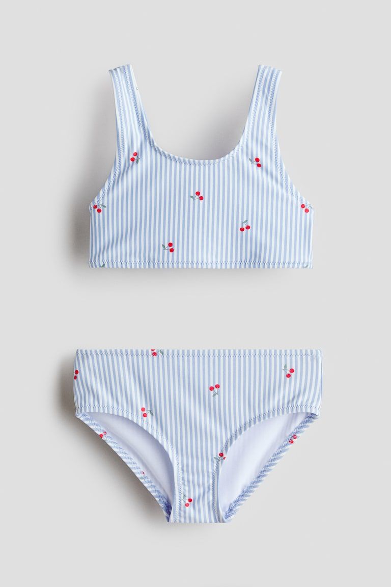 Printed Two-Piece Swimsuit