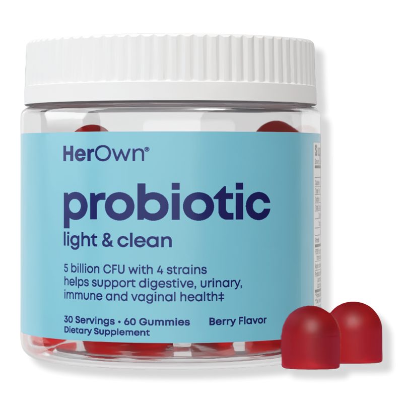 Probiotic Gummies: Supports Digestive, Urinary and Vaginal Health