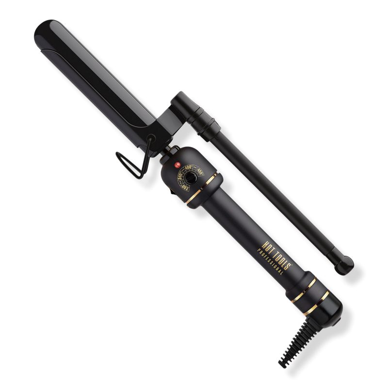 Professional Black Gold Marcel Curling Iron - 1"