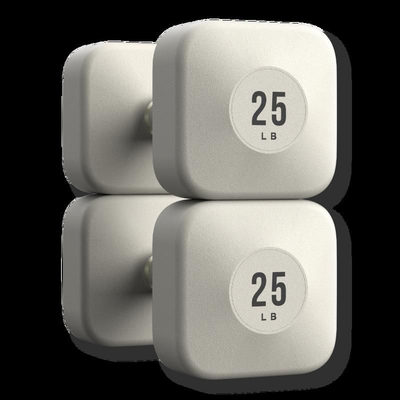 ProGrip Dumbbells - Sandstone - 25 LB