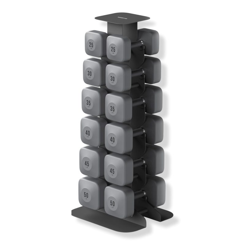 ProGrip Dumbbells Upper Set with Dark Rack - Slate